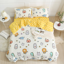 Load image into Gallery viewer, Simple Ol' Me Cotton Bed Linen Sets - C04