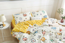 Load image into Gallery viewer, Simple Ol' Me Cotton Bed Linen Sets - C04