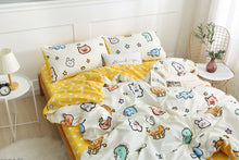 Load image into Gallery viewer, Simple Ol' Me Cotton Bed Linen Sets - C04