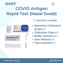 Load image into Gallery viewer, DVOT COVID-19 Rapid Test (Nasal Swab) - One Test Pack