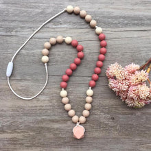 Load image into Gallery viewer, Little Caleb - Adult Teething Necklace - Charlotte - Blush