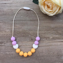 Load image into Gallery viewer, Little Caleb - Kids Teething Necklace - Amelia - Mango