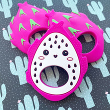 Load image into Gallery viewer, Little Caleb - Personalised Dragon Fruit Teether
