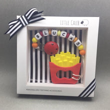 Load image into Gallery viewer, Little Caleb - Personalised French Fries Teether