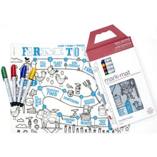 Load image into Gallery viewer, Modern Twist - Mark-mat - Farm To Table + 4 Markers - One Size