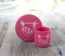 Load image into Gallery viewer, Modern Twist - Munch-Mates - Monkey Business - Red