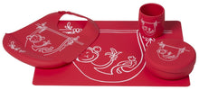 Load image into Gallery viewer, Modern Twist - Munch-Mates - Monkey Business - Red