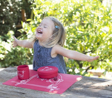 Load image into Gallery viewer, Modern Twist - Munch-Mates - Monkey Business - Red