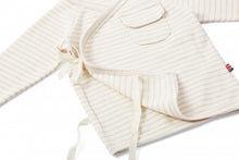 Load image into Gallery viewer, The Petit Soldier - Organic Long Sleeve Body Gown (Bodysuit)