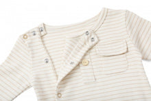 Load image into Gallery viewer, The Petit Soldier - Organic Long Sleeve Sleepsuit