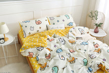 Load image into Gallery viewer, Simple Ol&#39; Me Cotton Bed Linen Sets - C04
