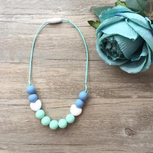 Load image into Gallery viewer, Little Caleb - Kids Teething Necklace - Amelia - Mint
