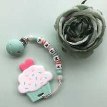 Load image into Gallery viewer, Little Caleb - Personalised Cupcake Teether
