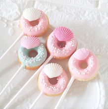 Load image into Gallery viewer, Little Caleb - Personalised Donut Teether - Pink
