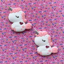 Load image into Gallery viewer, Little Caleb - Personalised Unicorn Teether
