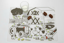 Load image into Gallery viewer, Modern Twist - Kids Colouring Placemat - Farm Buddies - Farm Buddies
