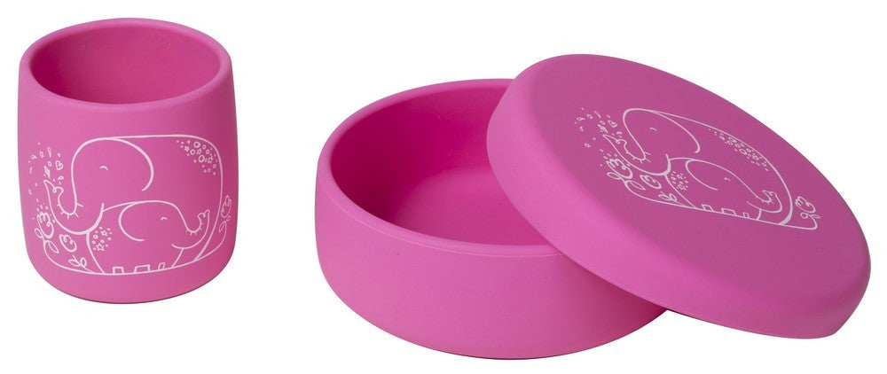 Modern Twist - Munch-Mates - Elephant Hugs - Pink – BaoBae.com