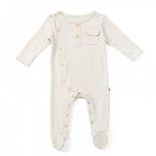 Load image into Gallery viewer, The Petit Soldier - Organic Long Sleeve Sleepsuit
